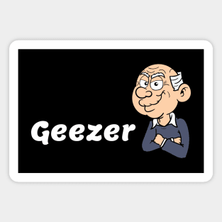 Geezer in a sweater Magnet